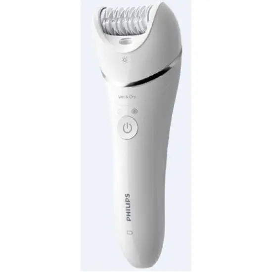 Philips Series 8000 Women's Rechargeable Electric Epilator - BRE700/04 image {9}