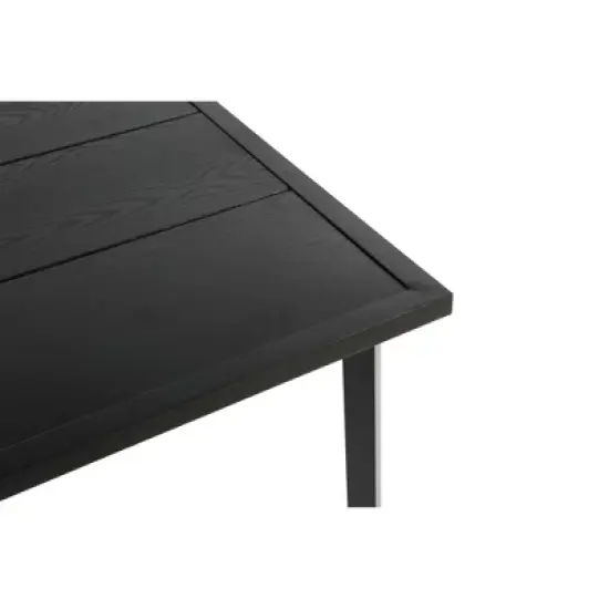 7-Piece Outdoor Patio Steel Dining Set with 59" Rectangular Table, 2 Swivel Rocker & 4 Armchairs, and Rattan Backrest image {8}