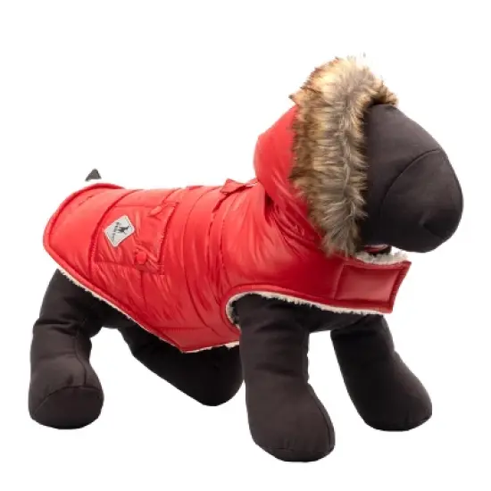 The Worthy Dog Park City Puffer Hoodie Jacket image {2}