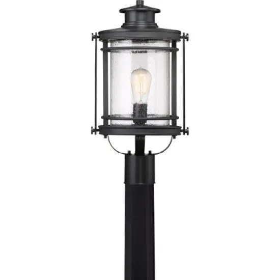 Quoizel Lighting Booker 1 - Light Post Light in  Mystic Black image {4}