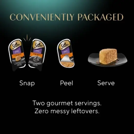 Sheba Perfect Portions Savory Chicken Flavor Pate Wet Cat Food - 2.64oz image {3}