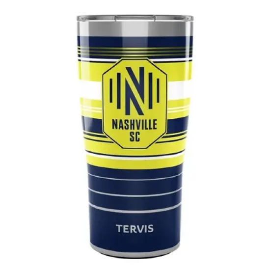 MLS Nashville SC 20oz Hype Stripe Stainless Steel Tumbler image {3}