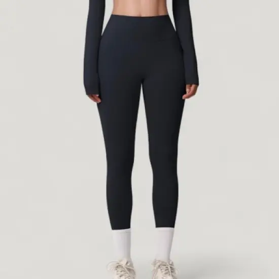 Anna-Kaci Active Women's High Waist Leggings with Side Pockets and Seamless Stretch Fabric for Active and Everyday Wear image {7}