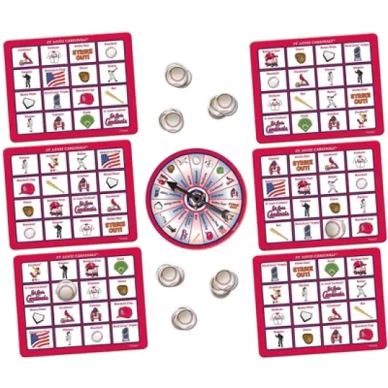 MasterPieces Kids Games - MLB St. Louis Cardinals Bingo image {2}