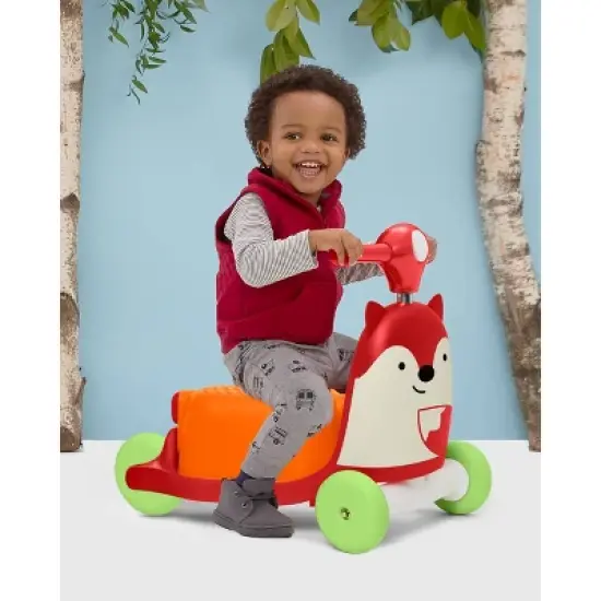 Skip Hop 3-in-1 Ride-On Toy - Fox image {8}