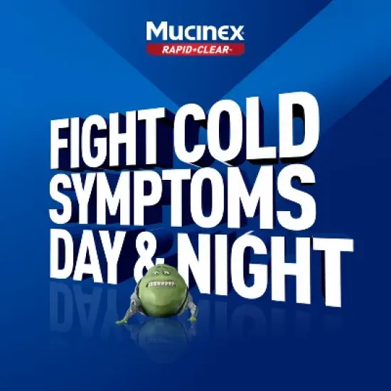 Mucinex Rapid Clear Pain Headache Mucus Congestion Nightime Liquid Gels - 24ct image {6}