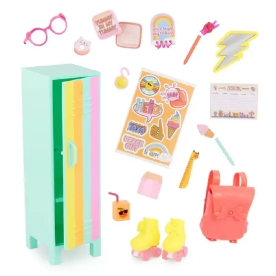 Glitter Girls Sunnie School Outfit & Locker Playset for 14" Dolls image {8}