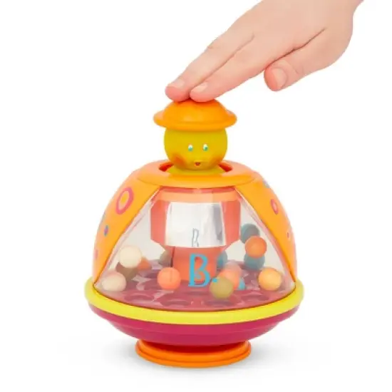 B. toys Ladybug Ball Popping Toy Poppitoppy: Sensory Development Toy for Babies & Toddlers image {1}