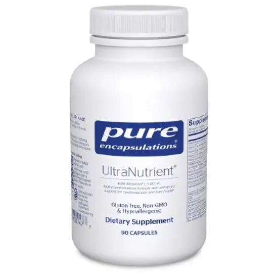 Pure Encapsulations UltraNutrient - Supports Liver & Heart Health* - for Antioxidants - with Vitamin C, CoQ10 & More - Gluten Free image {10}