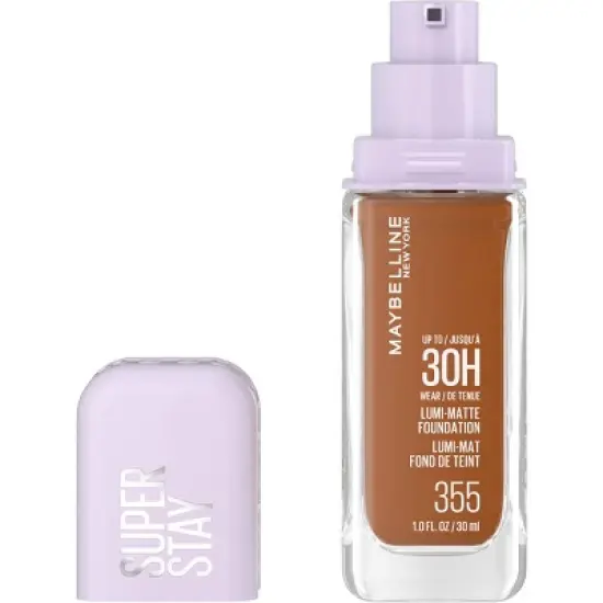 Maybelline Super Stay Up to 30HR Wear Lumi-Matte Liquid Foundation - 1 fl oz image {26}