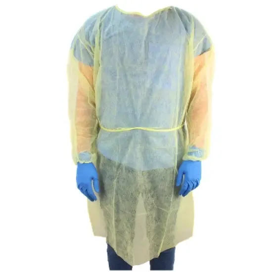Isolation Gown, Yellow image {7}