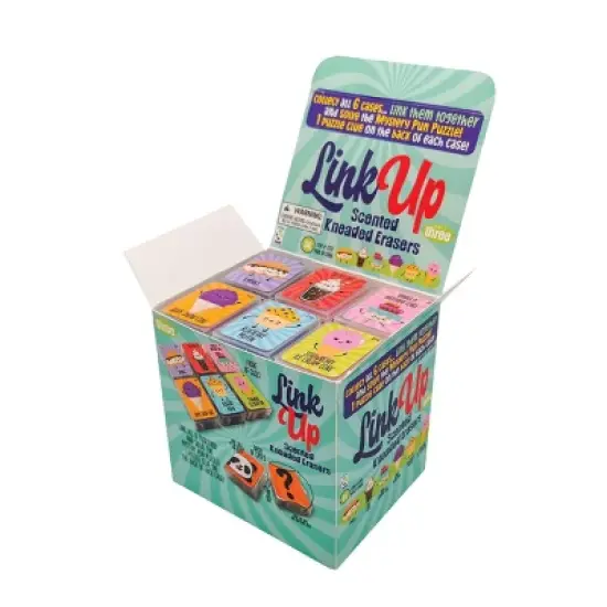 Geddes Link Up Scented Kneaded Erasers: Series Three - 36 per display image {8}