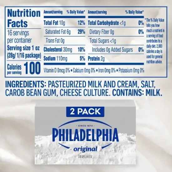 Philadelphia Original Cream Cheese - 16oz/2ct image {4}