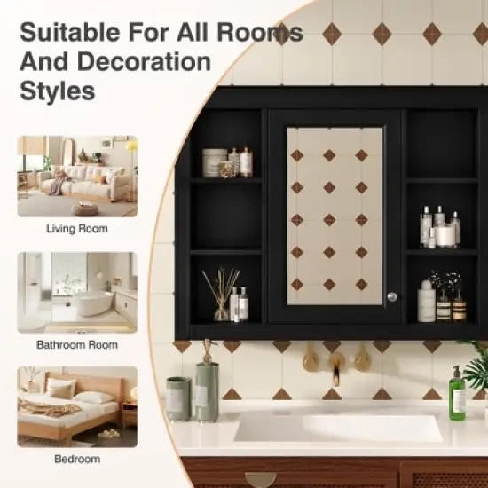 Dexmalle 3 Piece Luggage Set Hardside Spinner Suitcase image {5}