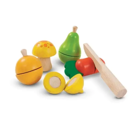 Plantoys| Fruit & Vegetable Play Set image {1}