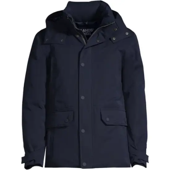 Lands' End Men's Expedition Down Waterproof Winter Jacket image {3}