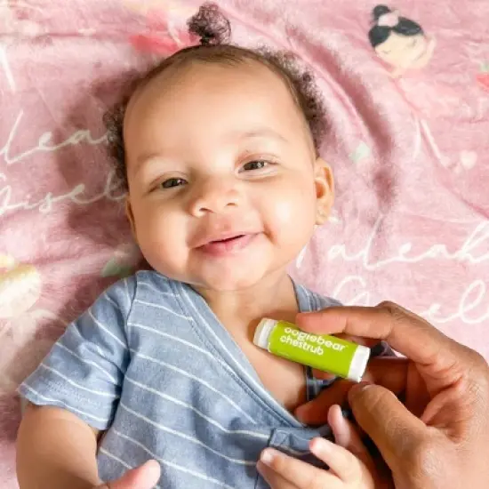 oogiebear Organic Mini Nosebalm and Chestrub Baby Care Kit image {6}