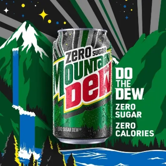 Mountain Dew Zero Sugar - 12pk/12 fl oz Cans image {3}