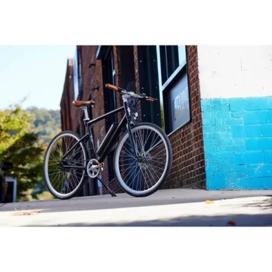 Huffy Montview Step Over Electric Bike - Black image {10}