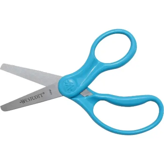 Westcott School 5 Stainless Steel Kid's Scissors Blunt 16454 image {2}