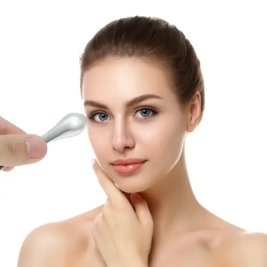 Unique Bargains Removable Eye Cream Massage Stick Silver Tone 1 Pc image {1}