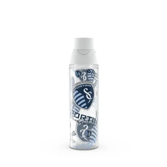 MLS Sporting KC All Over Venture Water Bottle - 24oz: Portable Plastic Drinkware image {5}