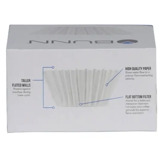 BUNN 8-12 Cup Coffee Filters - 600ct image {2}