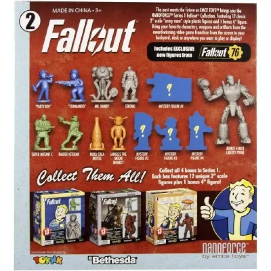 Toynk Fallout Nanoforce Series 1 Army Builder Figure Collection - Boxed Volume 2 image {2}