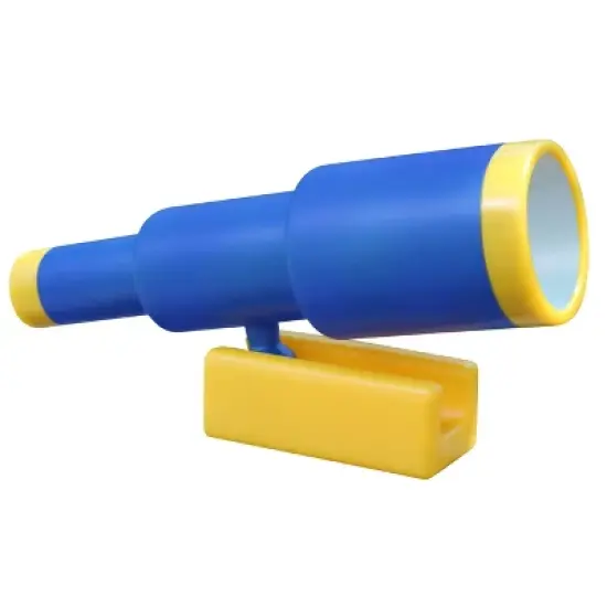 Jungle Gym Kingdom Kids Playground Telescope - Pirate Ship Playhouse Accessories image {7}