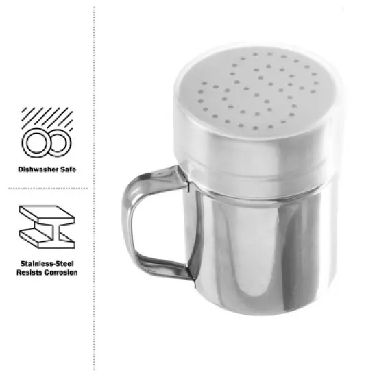 Great Northern Popcorn Scoop and Seasoning Shaker Set &ndash; 2-Piece Stainless-Steel Serving Accessories Kit image {3}