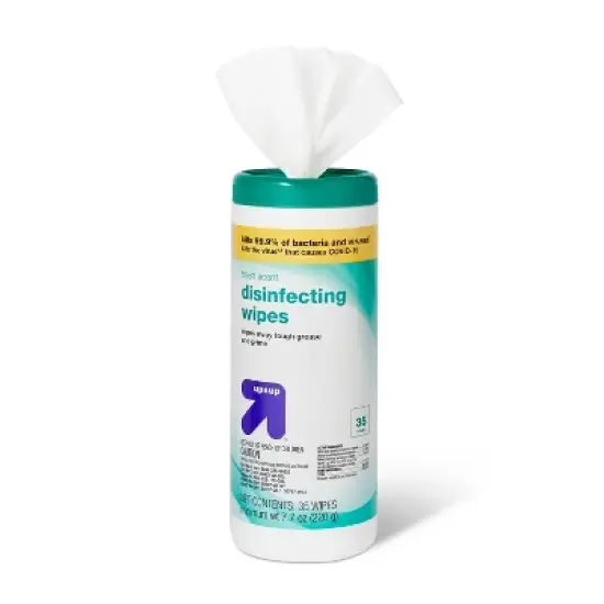 Fresh Scent Disinfecting Wipes - 35ct - up&up&trade; image {1}