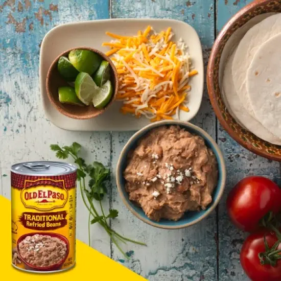 Old El Paso Traditional Refried Beans - 16oz image {2}
