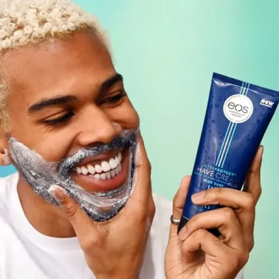 eos Men's UltraProtect Blue Surf Shave Cream - Scented - 7 fl oz image {8}