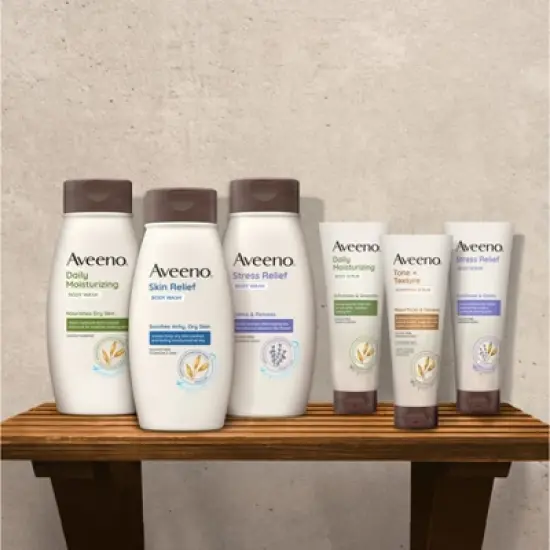 Aveeno Daily Moisturizing Exfoliating Body Scrub - Original Scent - 8oz image {4}