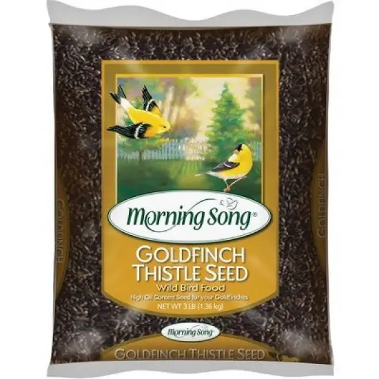 Morning Song 3 Lb. Nyjer Seed Wild Goldfinch Food image {1}