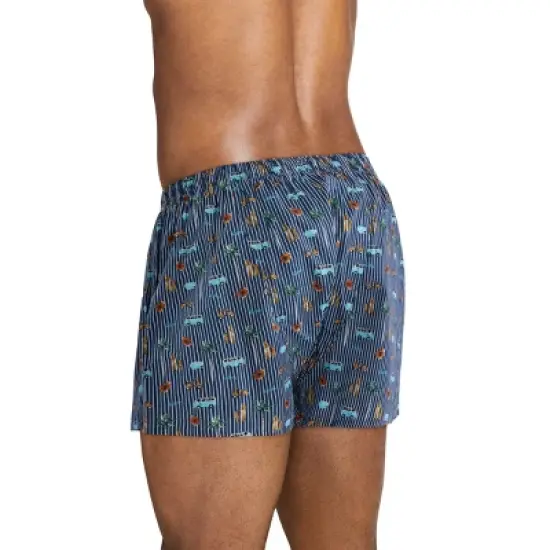 Jockey Men's 100% Cotton Woven Holly Boxer image {1}
