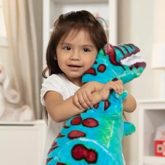 Melissa & Doug Giant T-Rex Dinosaur -  Lifelike Stuffed Animal (over 2 feet tall) image {6}