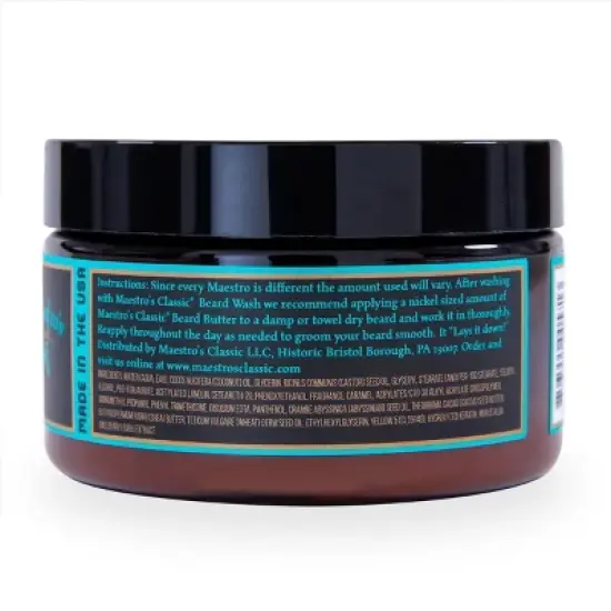 Maestro's Classic Speakeasy Blend Beard Butter - 4oz image {2}