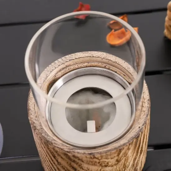 Indoor/Outdoor Small Table Top Fire Pit - Captiva Designs image {1}