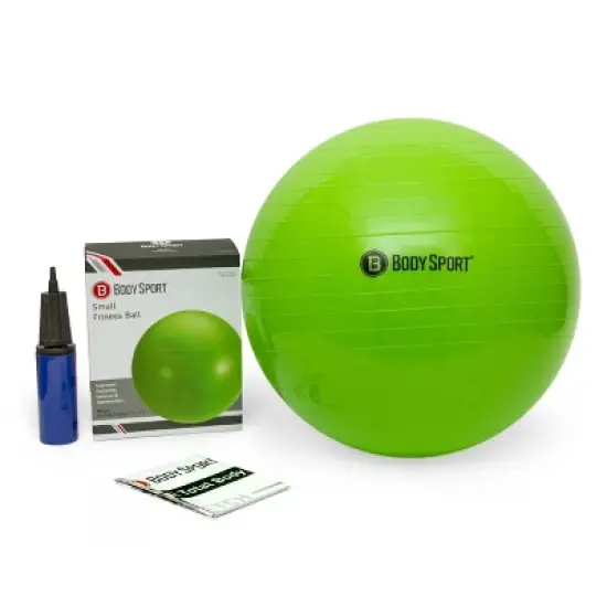 BodySport Slow Release Exercise Ball with Pump, Exercise Equipment for Home, Office, Gym, and Classroom image {7}