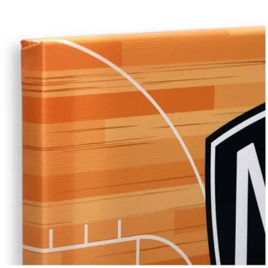 NBA Brooklyn Nets Court Canvas Wall Sign image {3}