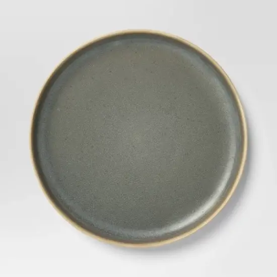 12pc Stoneware Tilley Dinnerware Set Olive Green - Threshold&trade; image {2}