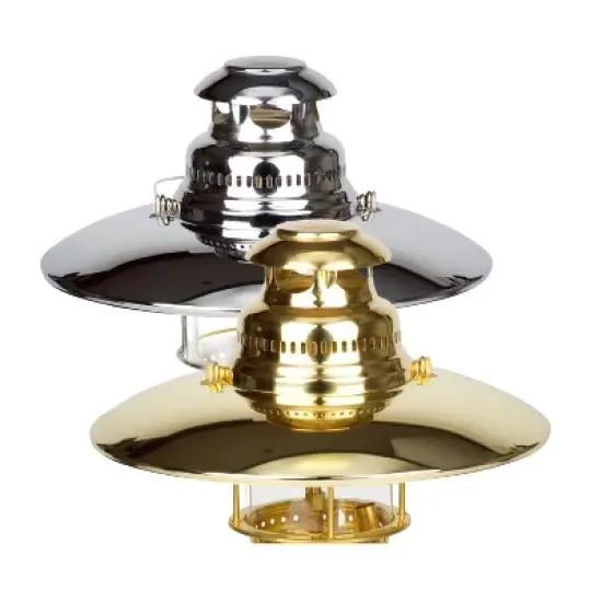 Petromax Top Reflector and Visor for HK350/HK500 Home and Camping Pressure Lanterns, Reflects Lamp Light Downward image {6}