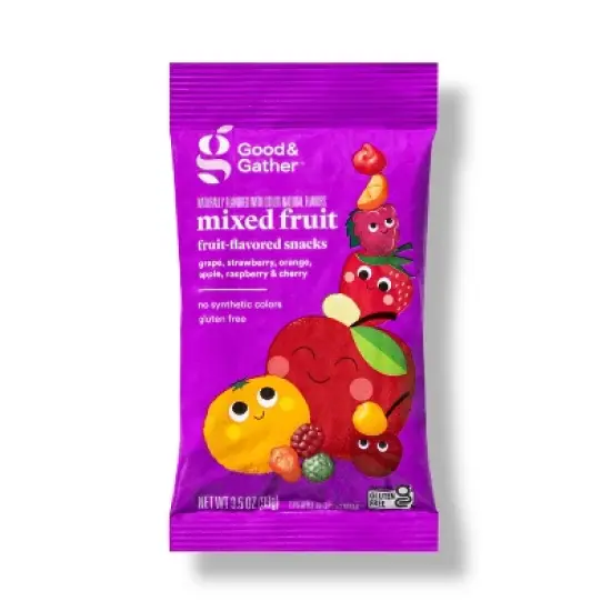 Mixed Fruit Flavored Snacks 3.5oz/1ct - Good & Gather&trade; image {3}