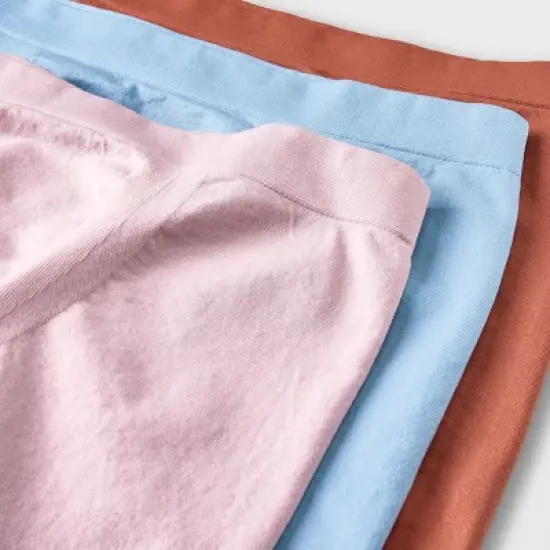 Kids' 3pk Seamless Boxer Shorts - art class&trade; Blue/Pink/Blush Pink image {2}