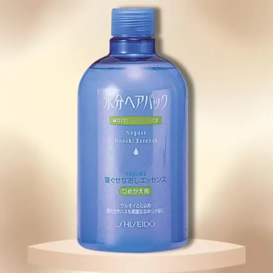 Aquair by Shiseido MOIST HAIR PACK Aqua Hair Pack Fix-Hair Essence Refill | Neguse Naoshi Essence (12.85 oz) image {1}