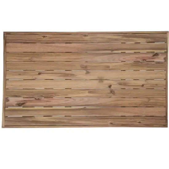 FIONECA High-Quality Acacia Wood Outdoor Table & Chair Set for Patio, Balcony, Backyard image {15}