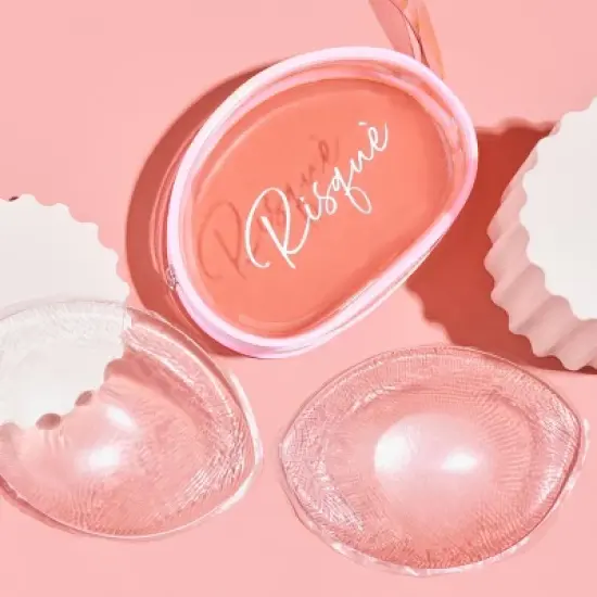 Risque Silicone Bra Inserts, Includes 2 Inserts image {5}