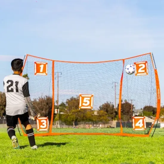 GoSports Strike Net Soccer Training Goal & Rebounder - Practice Net for All Skill Levels image {2}