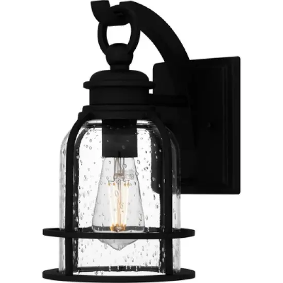 Quoizel Lighting Bowles 1 - Light Sconce in  Earth Black image {1}